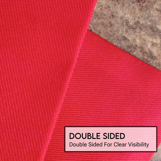 Double Stand Table Flag V Shape - Polyester Fabric Double Sided - Included 15+ Countries - Desk Flag