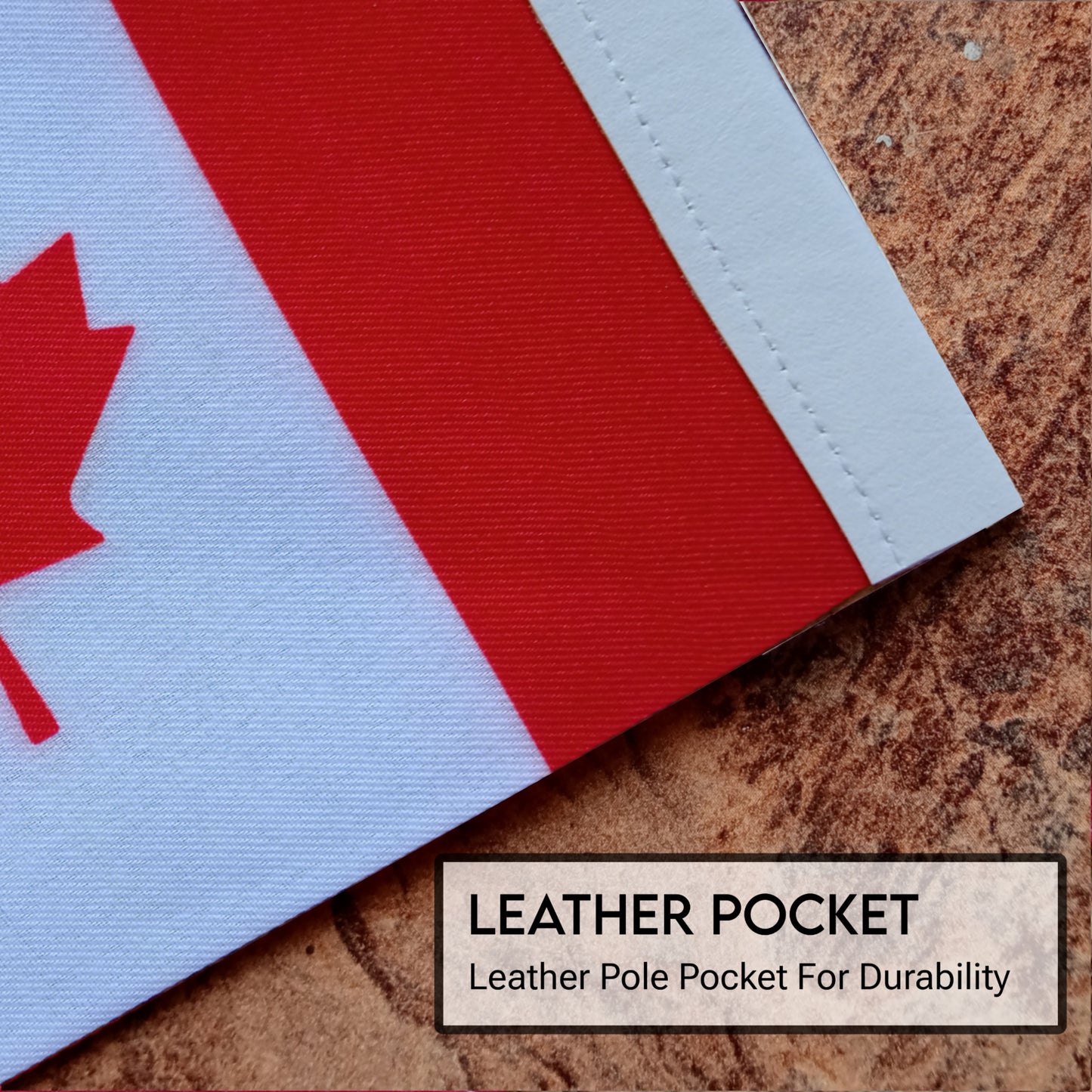 Double Stand Table Flag V Shape - Polyester Fabric Double Sided - Included 15+ Countries - Desk Flag